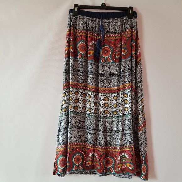boho style maxi skirts
